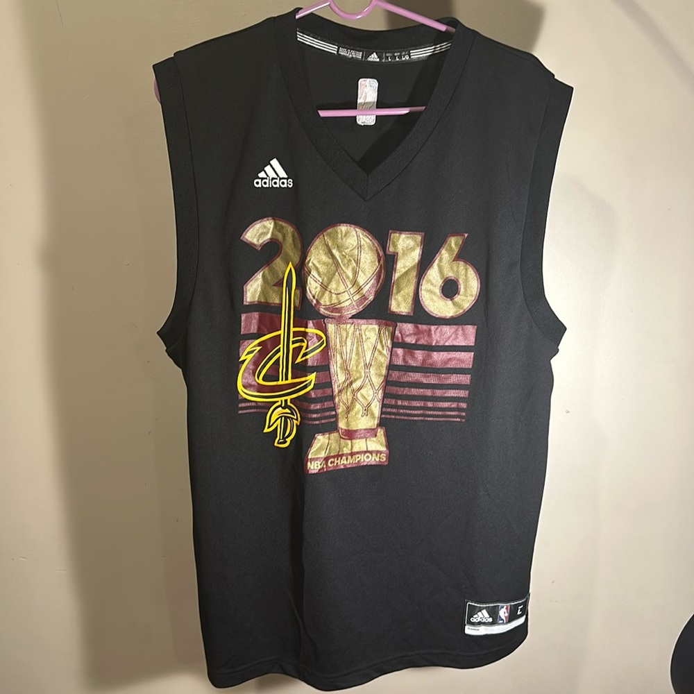 Cleveland Cavaliers Lebron James Champions 2016 NBA Basketball Jersey Adidas